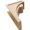 Ekena Millwork 11"W x 22"D x 33"H Classic Viola Rough Cedar Woodgrain TimberThane Corbel, Primed Tan CORUR11X22X33VIORCPR - alternate 3